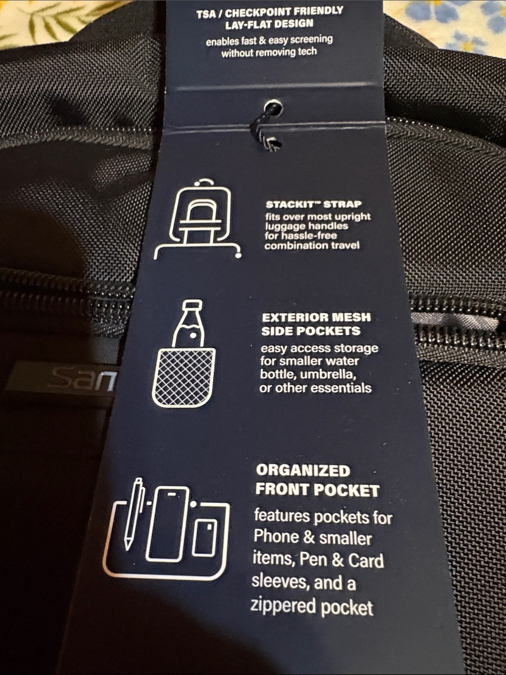 Samsonite Classic 2 Standard Backpack - Picture 9 of 10